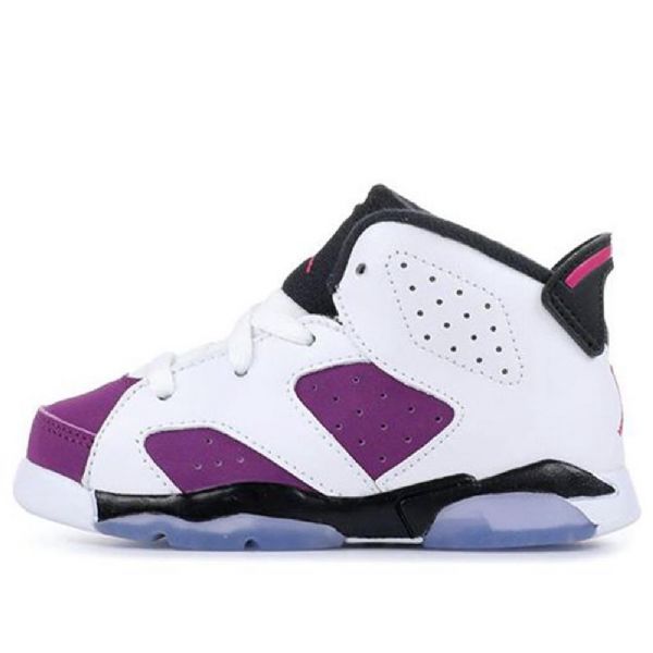 Nike Air Jordan 6 Retro Td Sko Til Børn Lyserød