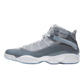 Nike Air Jordan 6 Ringe Sko Til Mænd Grå