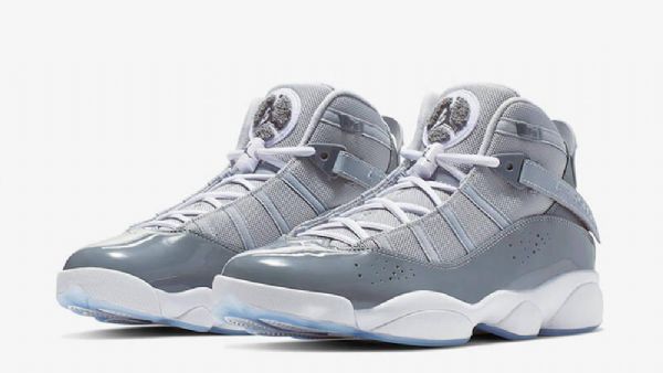 Nike Air Jordan 6 Ringe Sko Til Mænd Grå