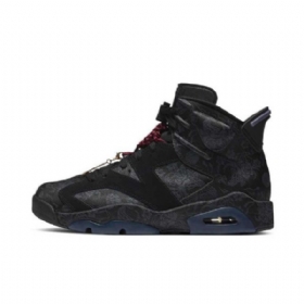 Nike Air Jordan 6 Singles Day Sko Til Mænd Sort