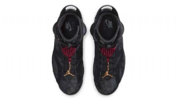 Nike Air Jordan 6 Singles Day Sko Til Mænd Sort