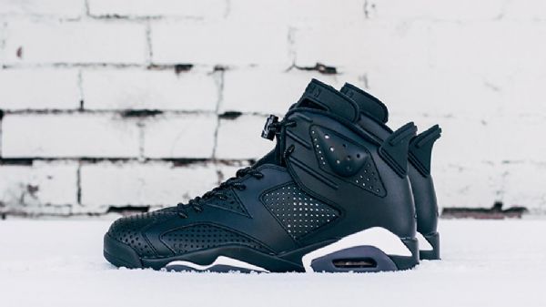 Nike Air Jordan 6 Sko Til Mænd Sort