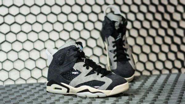 Nike Air Jordan 6 Tech Chrome Sko Til Mænd Grå