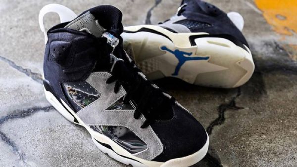 Nike Air Jordan 6 Tech Chrome Sko Til Mænd Grå