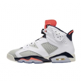 Nike Air Jordan 6 Tinker Infrarøde Sko Til Mænd Hvid