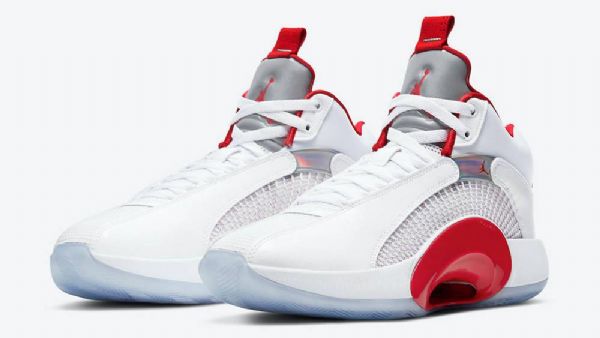 Nike Air Jordan 35 Fire Sko Til Mænd Rød