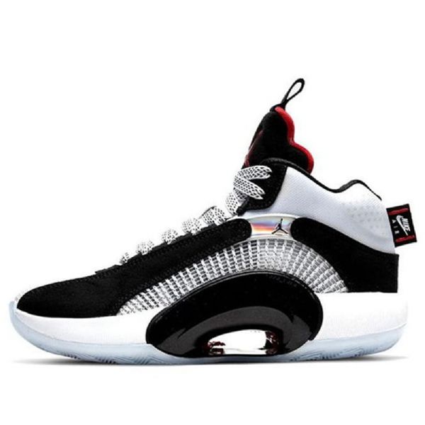 Nike Air Jordan 35 Gs Basketball Sko Til Mænd Sort Hvid