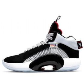 Nike Air Jordan 35 Gs Basketball Sko Til Mænd Sort Hvid