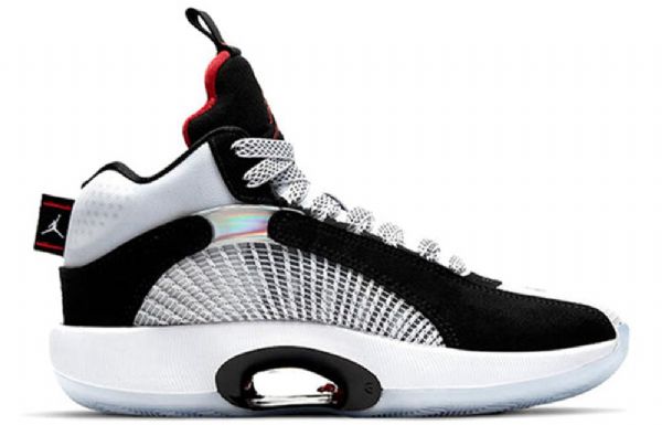 Nike Air Jordan 35 Gs Basketball Sko Til Mænd Sort Hvid