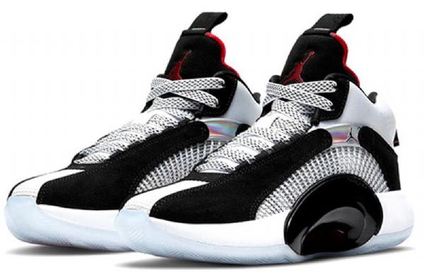 Nike Air Jordan 35 Gs Basketball Sko Til Mænd Sort Hvid