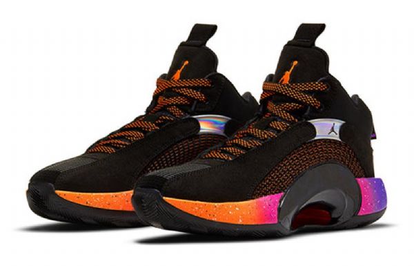 Nike Air Jordan 35 Gs Sneakers Til Mænd Sort