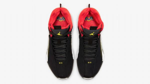 Nike Air Jordan 35 Kinesisk Nytårssko Til Mænd Sort Rød