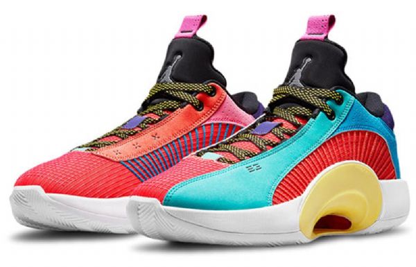 Nike Air Jordan 35 Low Tops Ds Pf Sneakers Til Mænd Flerfarvet