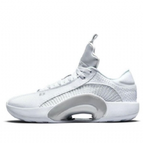 Nike Air Jordan 35 Low Tops Pf Sneakers Til Mænd Hvid Sølv