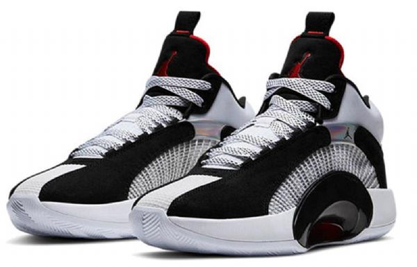 Nike Air Jordan 35 Pf Sneakers Til Mænd Sort Hvid