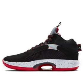 Nike Air Jordan 35 Pf Sneakers Til Mænd Sort Rød