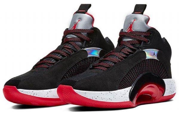 Nike Air Jordan 35 Pf Sneakers Til Mænd Sort Rød