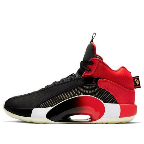 Nike Air Jordan 35 Sneakers Til Mænd Sort Rød