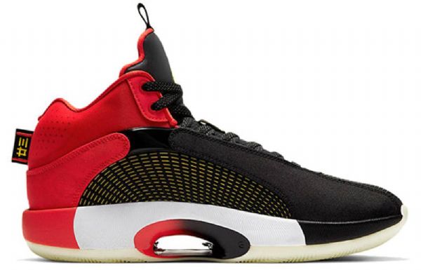 Nike Air Jordan 35 Sneakers Til Mænd Sort Rød