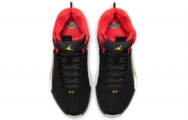 Nike Air Jordan 35 Sneakers Til Mænd Sort Rød