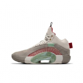 Nike Clot Jordan Retro 35 Sp Warrior Jade Sko Til Mænd Grå