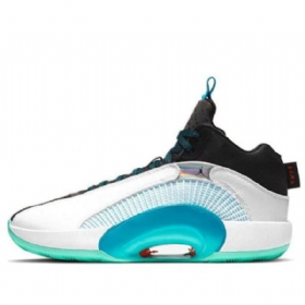 Nike Guo Ailun Air Jordan 35 Gc Pf Sneakers Til Mænd Hvid Sort