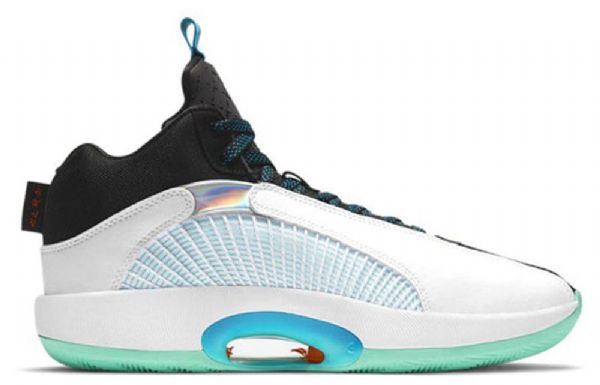 Nike Guo Ailun Air Jordan 35 Gc Pf Sneakers Til Mænd Hvid Sort
