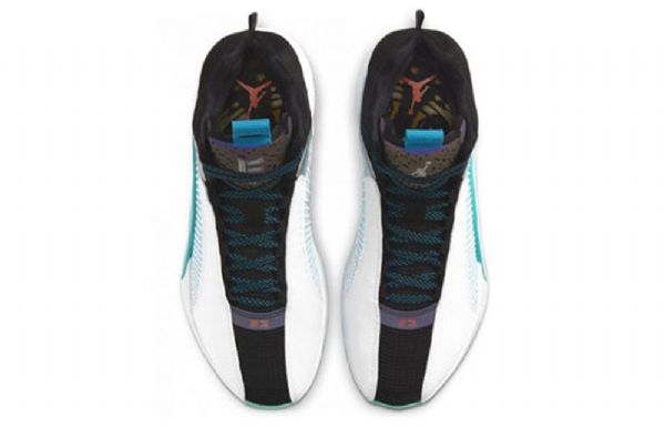 Nike Guo Ailun Air Jordan 35 Gc Pf Sneakers Til Mænd Hvid Sort