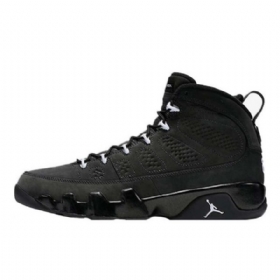 Nike Air Jordan 9 Antracitsko Til Mænd Sort
