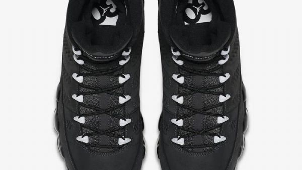 Nike Air Jordan 9 Antracitsko Til Mænd Sort