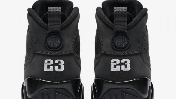 Nike Air Jordan 9 Antracitsko Til Mænd Sort