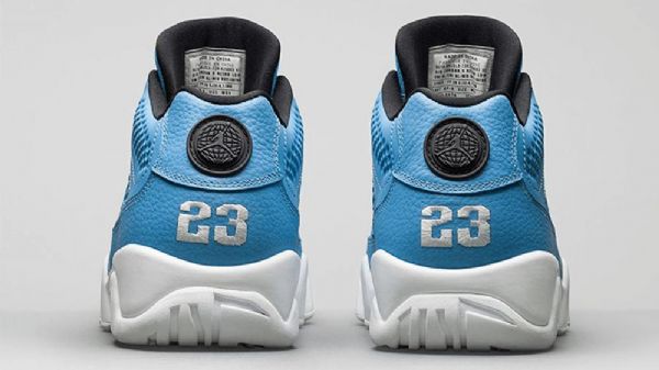 Nike Air Jordan 9 Low Tops Pantone Sko Til Mænd Blå