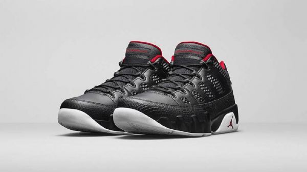 Nike Air Jordan 9 Low Tops Sko Til Mænd Sort Hvid