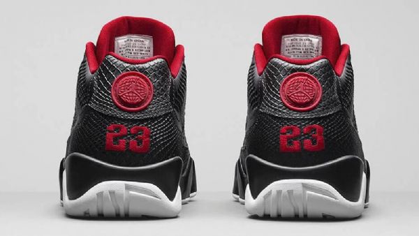 Nike Air Jordan 9 Low Tops Sko Til Mænd Sort Hvid