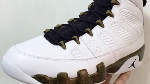 Nike Air Jordan 9 Militia Sko Til Mænd Hvid Grøn