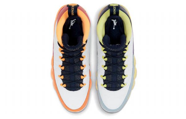 Nike Air Jordan 9 Retro Basketball Sko Til Damer Flerfarvet