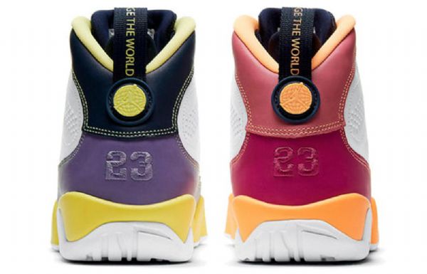 Nike Air Jordan 9 Retro Basketball Sko Til Damer Flerfarvet
