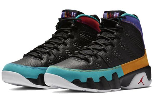 Nike Air Jordan 9 Retro Basketball Sko Til Mænd Sort