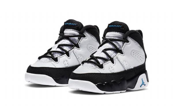 Nike Air Jordan 9 Retro Td Sko Til Børn Blå