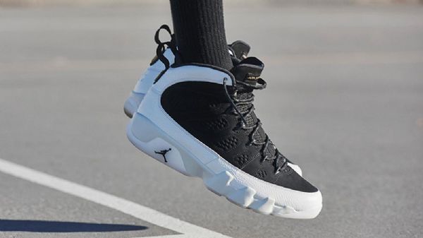 Nike Air Jordan 9 Sko Til Mænd Sort Hvid