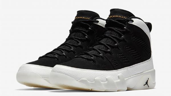 Nike Air Jordan 9 Sko Til Mænd Sort Hvid