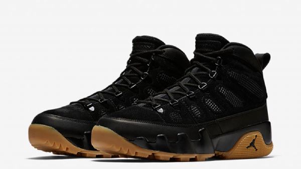 Nike Air Jordan 9 Støvle Nrg Sko Til Damer Sort