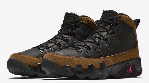Nike Air Jordan 9 Støvle Nrg Sko Til Mænd Olivengrøn