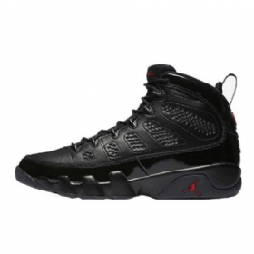 Nike Air Jordan 9 Wide Sko Til Mænd Sort