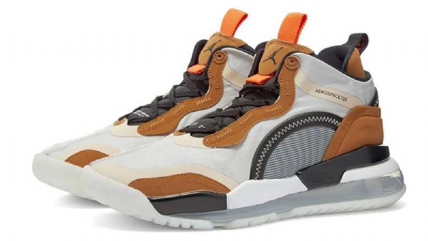 Nike Air Jordan Aerospace 720 Sko Til Mænd Grå Brun