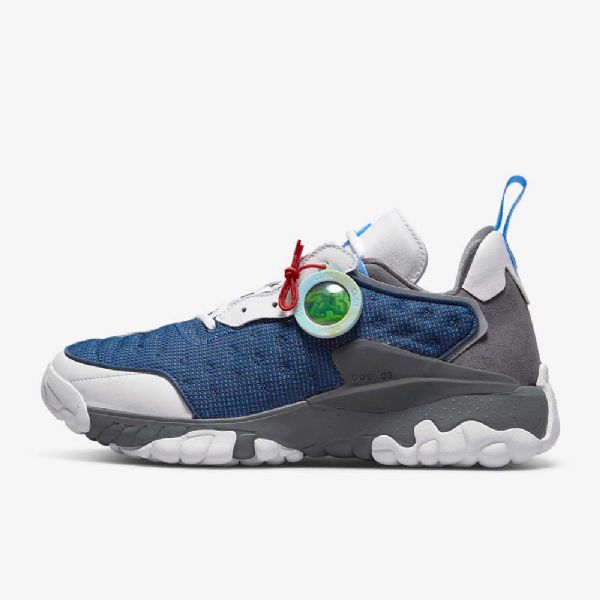 Nike Air Jordan Delta 2 Clot Sko Til Mænd Hvid Grå Mørkeblå