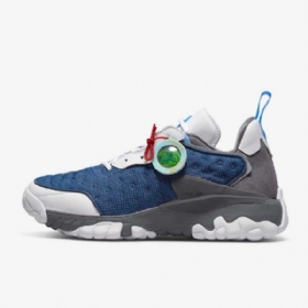 Nike Air Jordan Delta 2 Clot Sko Til Mænd Hvid Grå Mørkeblå