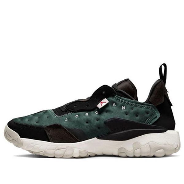 Nike Air Jordan Delta 2 Low Tops-top Joggingsko Atletiksko Til Mænd Sort Grøn