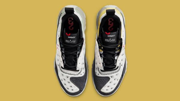 Nike Air Jordan Delta 2 Sko Til Mænd Hvid Sort Gul