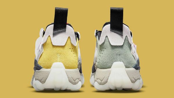 Nike Air Jordan Delta 2 Sko Til Mænd Hvid Sort Gul